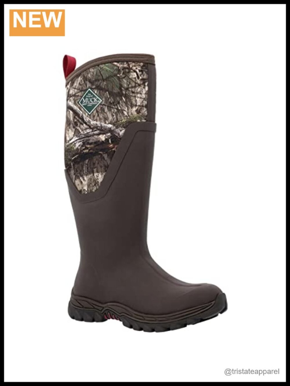 Waterproof Rubber Mid-Calf Pull-On Wellington Boots